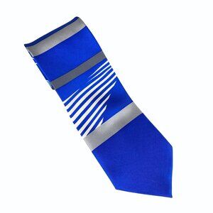 Milwaukee Art Museum Blue Calatrava Brise Soleil Silk Tie by Sierra Korthof